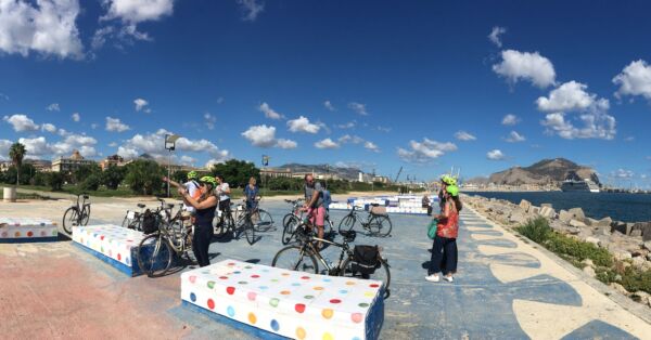 Tour privato in bici nel centro storico di Palermo