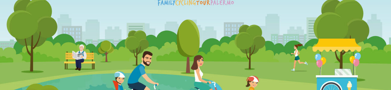 Family Bike Tour in the Parco della Favorita in Palermo