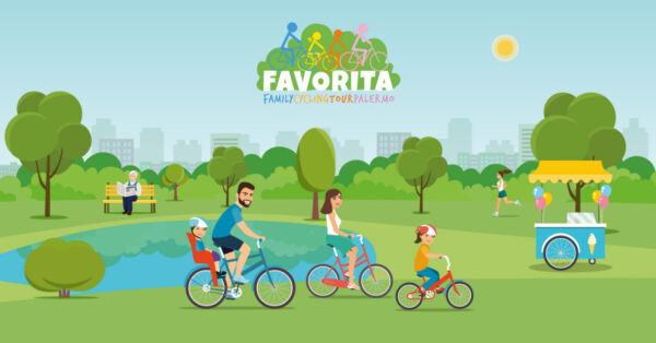 Family Bike Tour in the Parco della Favorita in Palermo